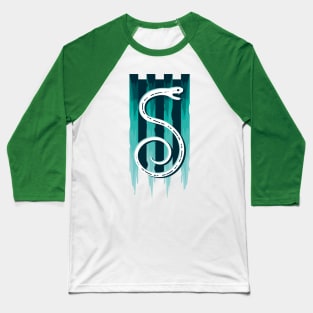 Snake medieval banner flag Baseball T-Shirt